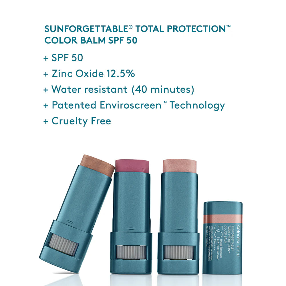 SUNFORGETTABLE TOTAL PROTECTION COLOR BALM SPF 50